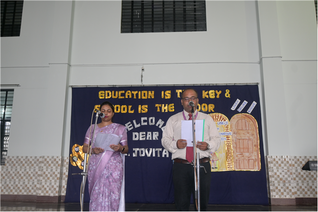 WARM WELCOME TO DEAR SR. JOVITA SALDANHA B.S.