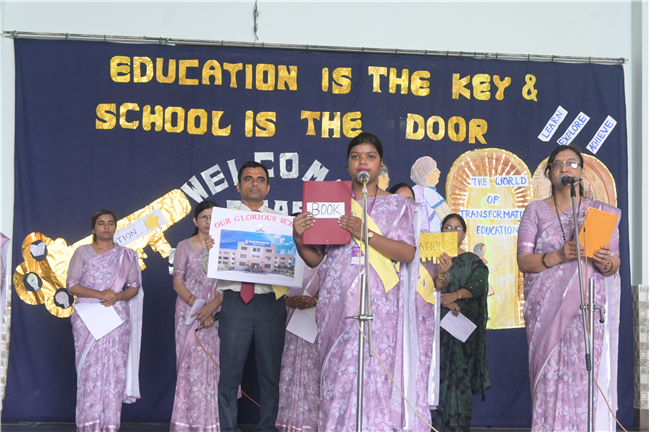 WARM WELCOME TO DEAR SR. JOVITA SALDANHA B.S.