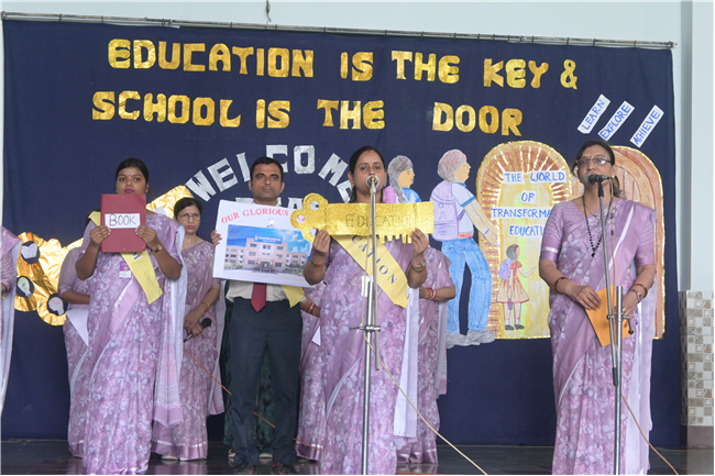 WARM WELCOME TO DEAR SR. JOVITA SALDANHA B.S.
