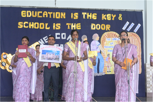 WARM WELCOME TO DEAR SR. JOVITA SALDANHA B.S.