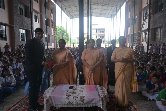 WARM WELCOME TO DEAR SR. JOVITA SALDANHA B.S.