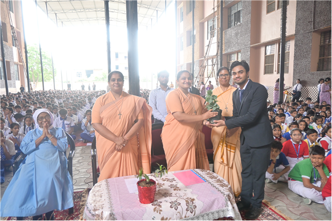 WARM WELCOME TO DEAR SR. JOVITA SALDANHA B.S.