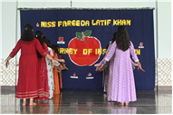 MISS FAREEDA LATIF KHAN FAREWELL
