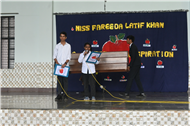 MISS FAREEDA LATIF KHAN FAREWELL