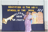WARM WELCOME TO DEAR SR. JOVITA SALDANHA B.S.