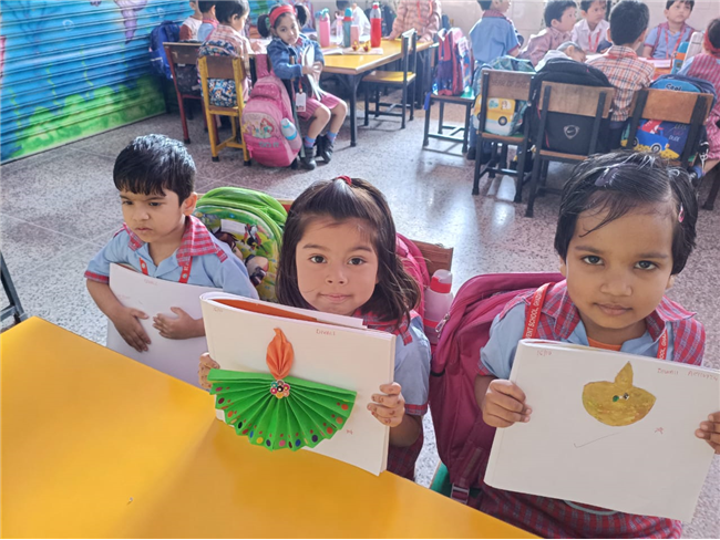 DIWALI ACTIVITY (CLASS NURSERY)