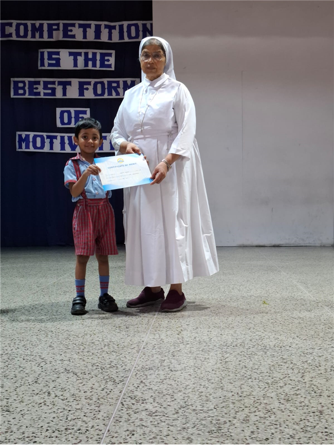 CERTIFICATE DISTRIBUTION (PRE PRIMARY)