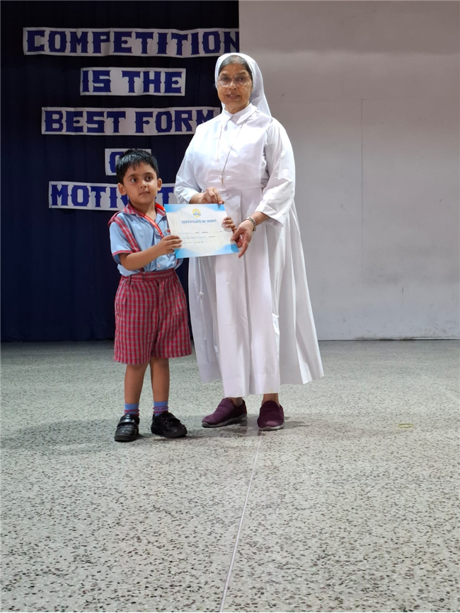 CERTIFICATE DISTRIBUTION (PRE PRIMARY)