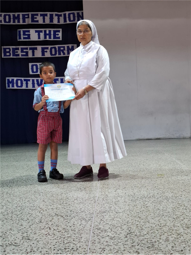 CERTIFICATE DISTRIBUTION (PRE PRIMARY)