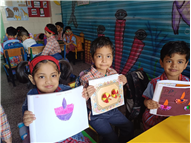 DIWALI ACTIVITY (CLASS NURSERY)