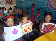 DIWALI ACTIVITY (CLASS NURSERY)