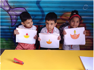DIWALI ACTIVITY (CLASS NURSERY)
