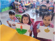 DIWALI ACTIVITY (CLASS NURSERY)