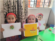 DIWALI ACTIVITY (CLASS NURSERY)
