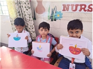 DIWALI ACTIVITY (CLASS NURSERY)