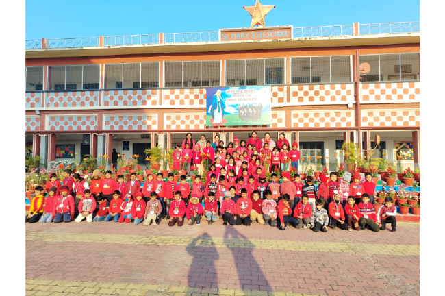 Red Day Celebration 2025 – Classes Nursery to II