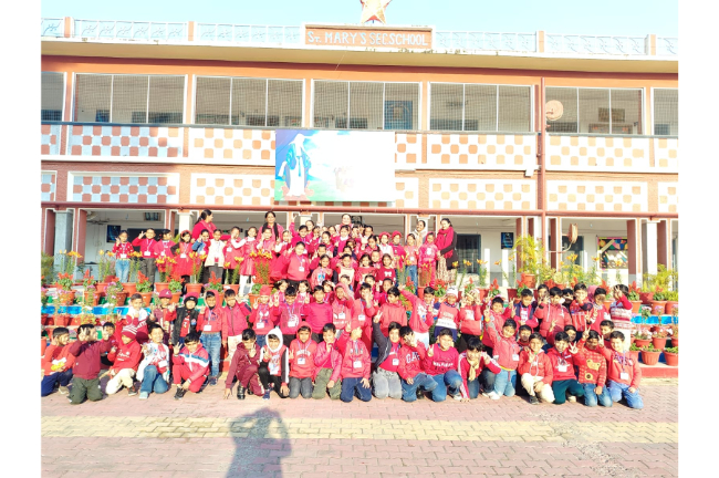 Red Day Celebration 2025 – Classes Nursery to II