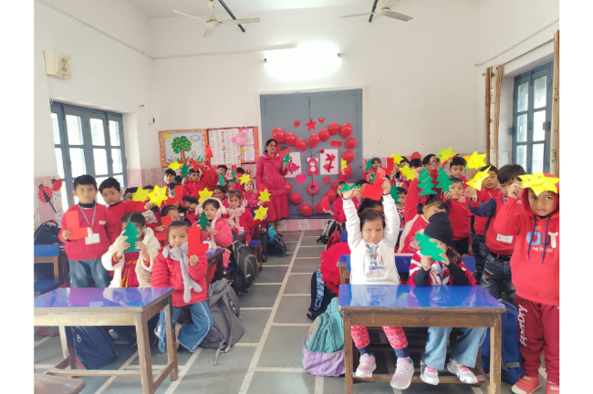Red Day Celebration 2025 – Classes Nursery to II