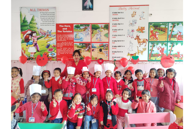 Red Day Celebration 2025 – Classes Nursery to II