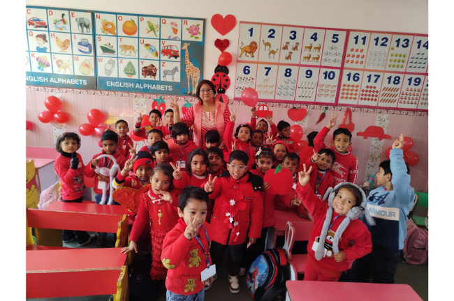 Red Day Celebration 2025 – Classes Nursery to II
