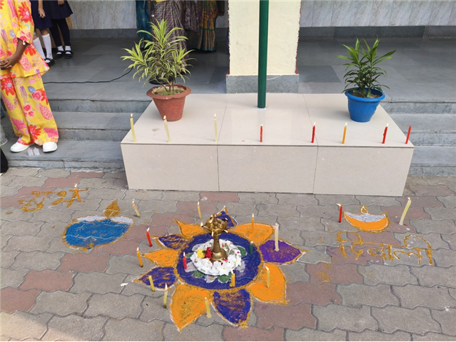 DIWALI CELEBRATION CLASS PLAY GROUP, LKG & UKG