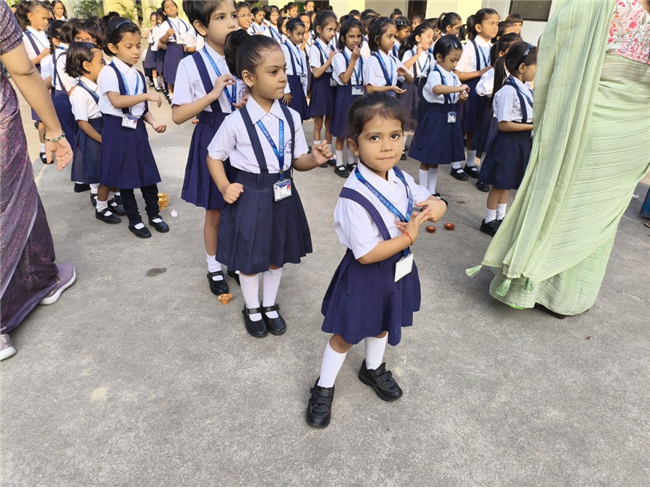 DIWALI CELEBRATION CLASS PLAY GROUP, LKG & UKG