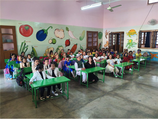 LKG E & F PARENT'S DAY CELEBRATION 2025-26