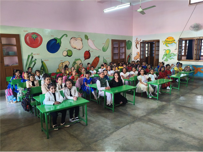 LKG E & F PARENT'S DAY CELEBRATION 2025-26