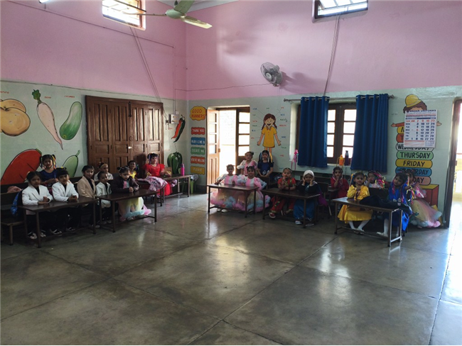 LKG E & F PARENT'S DAY CELEBRATION 2025-26