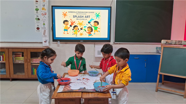 SPLASH ART ACTIVITY - PREPARATORY SCHOOL