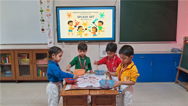 SPLASH ART ACTIVITY - PREPARATORY SCHOOL