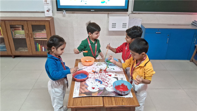 SPLASH ART ACTIVITY - PREPARATORY SCHOOL