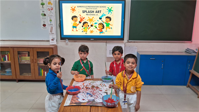SPLASH ART ACTIVITY - PREPARATORY SCHOOL