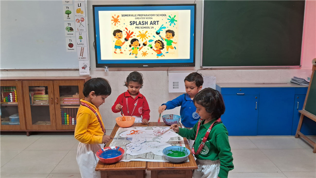 SPLASH ART ACTIVITY - PREPARATORY SCHOOL