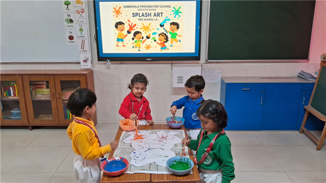 SPLASH ART ACTIVITY - PREPARATORY SCHOOL