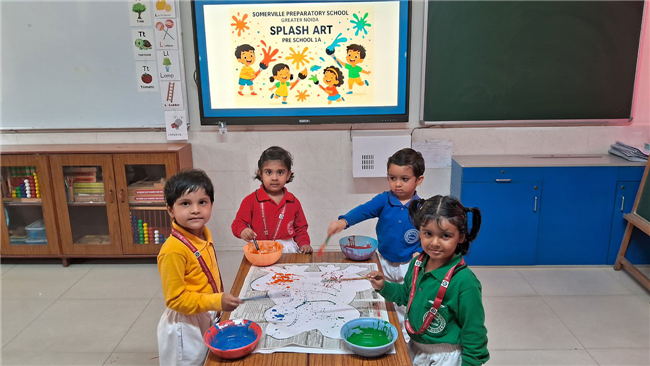 SPLASH ART ACTIVITY - PREPARATORY SCHOOL