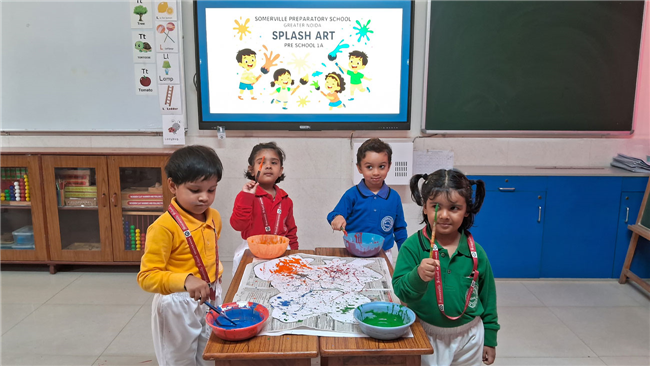 SPLASH ART ACTIVITY - PREPARATORY SCHOOL