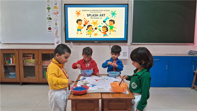 SPLASH ART ACTIVITY - PREPARATORY SCHOOL