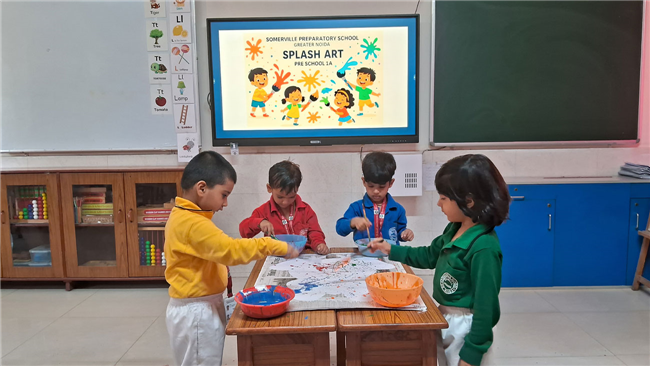 SPLASH ART ACTIVITY - PREPARATORY SCHOOL