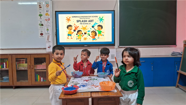 SPLASH ART ACTIVITY - PREPARATORY SCHOOL