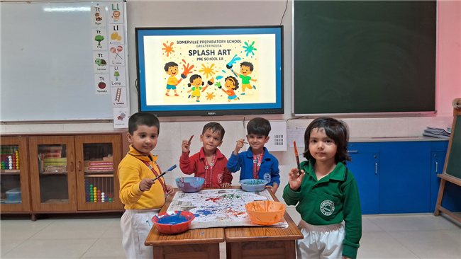 SPLASH ART ACTIVITY - PREPARATORY SCHOOL