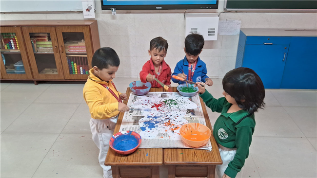 SPLASH ART ACTIVITY - PREPARATORY SCHOOL