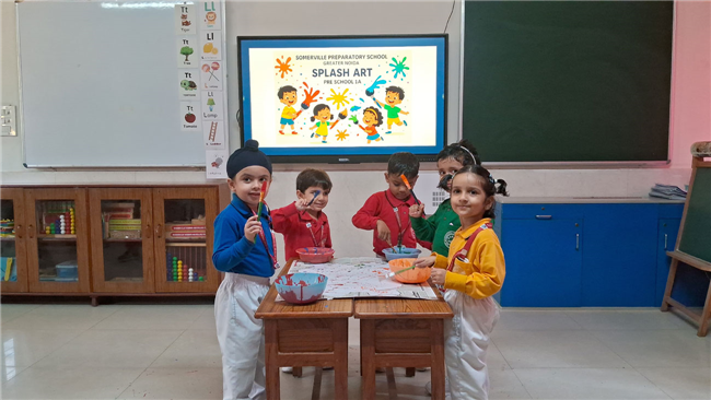 SPLASH ART ACTIVITY - PREPARATORY SCHOOL
