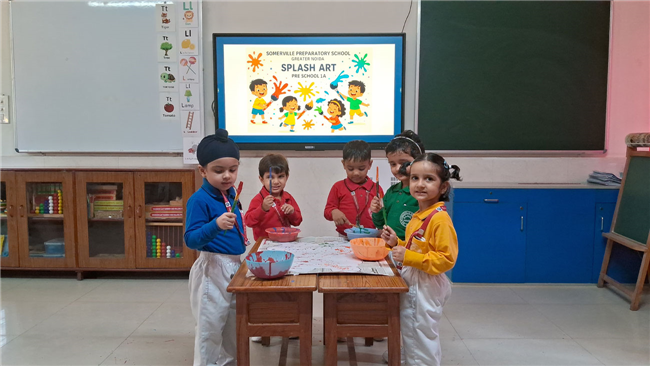 SPLASH ART ACTIVITY - PREPARATORY SCHOOL