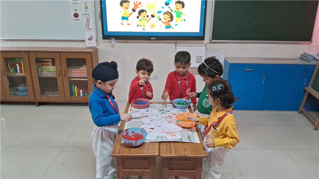 SPLASH ART ACTIVITY - PREPARATORY SCHOOL