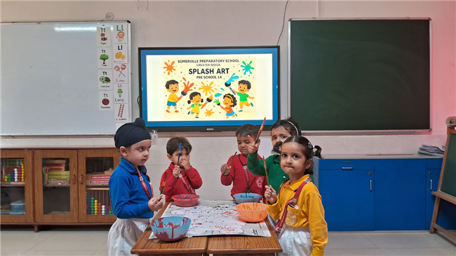 SPLASH ART ACTIVITY - PREPARATORY SCHOOL