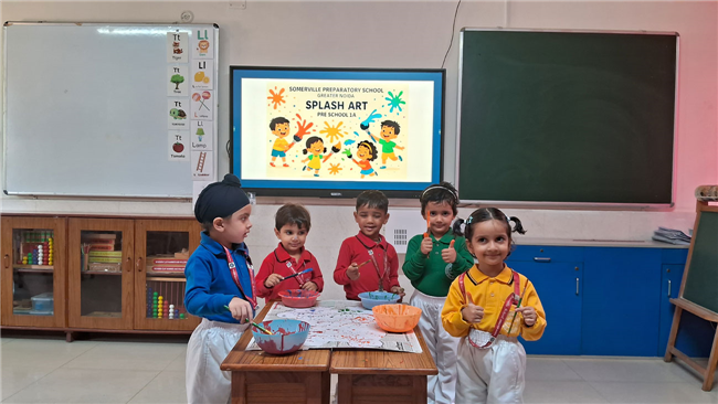 SPLASH ART ACTIVITY - PREPARATORY SCHOOL