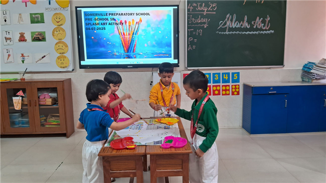SPLASH ART ACTIVITY - PREPARATORY SCHOOL