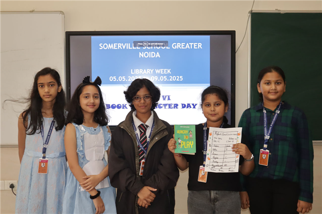 SENIOR SCHOOL LIBRARY WEEK