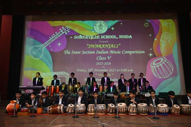 SWARANJALI- INTER SECTION INDIAN MUSIC COMPETITION